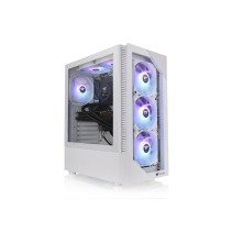 Thermaltake View 200 ARGB Snow Mid tower, tempered glass, 3x 120mm ARGB Lite fan