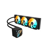 Gigabyte Liquid Cooler GME 360 3x ARGB fan, Black LGA 1851/1700/115X/1200, AM5 / AM4