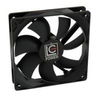 LC-Power Case fan LC-CF-120120x 120x25 mm,12V 4 pin PWMsleeving&anti-vibration washers