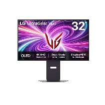 LG 32" 4K OLED UltraGear MonitRGB, Dual-Mode, UHD, 3840x2160480Hz, 1300cd, 0.03ms, 1500000:1, DP