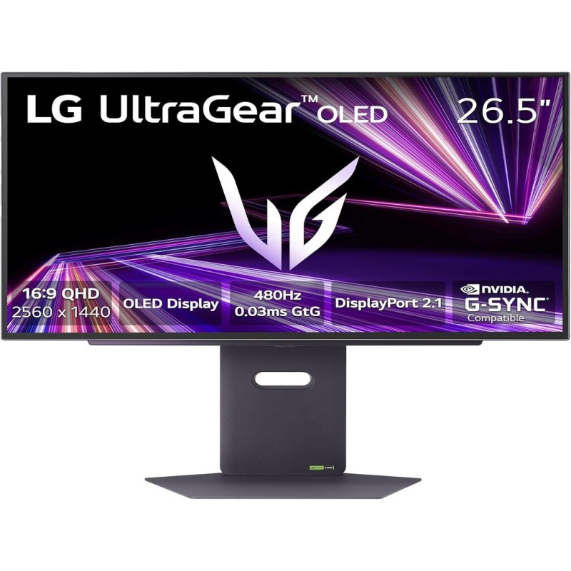 LG 27" QHD OLED UltraGear MonRGB, Dual-Mode,2560x1440,480Hz1300cd, 0.03ms, DP, 2xHDMI, 2xUSB LG 27" QHD OLED UltraGear MonRGB, Dual-Mode,2560x1440,480Hz1300cd, 0.03ms, DP, 2xHDMI, 2xUSB