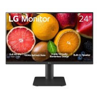 LG monitor 24MS550-B (23.8'')FHD 100Hz, IPS, 5ms, 250cdHDMI, VESA 75x75, HAS,Tilt, 2x2W Speaker