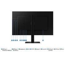 Samsung monitor ViewFinity S6QHD, 27", IPS, 100Hz, 350cd5ms, HDMI, DP, USB Hub, Type-C(90W)