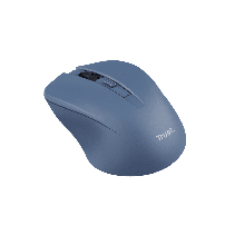 Trust Mydo silent wls miš wireless plavi, DPI 1000-1800 obje ruke, 4 tipki, tihi