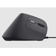 Trust Bayo II ergonomski miš,žičani, USB, 800-2400 dpi, 6tipki, crni