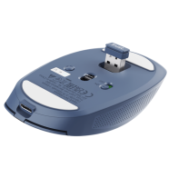 Trust OZAA compact wirelessmiš, 800-3200 dpi, optički,3 načina konekcije, punjiva baterija