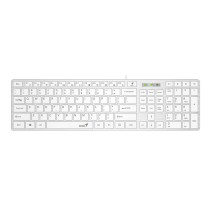 Genius SlimStar 126 tastatura USB veza, low-profile tipke, bijela