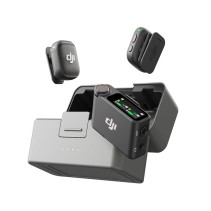 DJI Mic 3 (2TX+1RX+CC)mikrofon, prenos zvuka do 250m5.5h snimanja,48kHz 24 zvuk,OLED zaslon