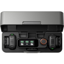 DJI Mic 3 (2TX+1RX+CC)mikrofon, prenos zvuka do 250m5.5h snimanja,48kHz 24 zvuk,OLED zaslon