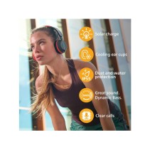 BF Philips TAA6219BK BT slušalSolarno napajane perivijastučići za uši baterije od 80 sat