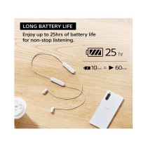 Sony slusalice WIC100, crnein-Ear Bluetooth sa mikrofon