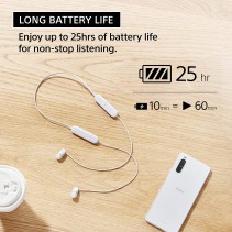 Sony slusalice WIC100, bijelein-Ear Bluetooth sa mikrofon