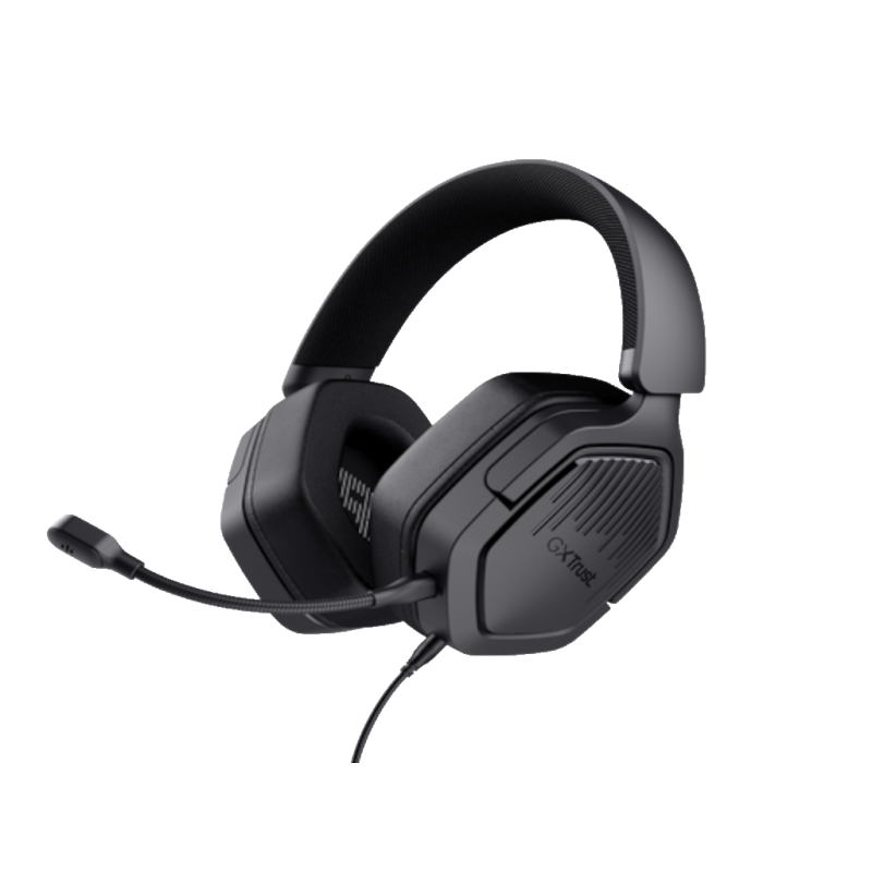 Trust GXT492 Carus over-gamingslušalice, žičane, crne