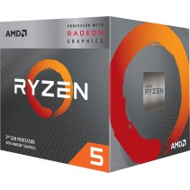AMD Ryzen 5 3400G Box CPU – AM4, 4‑jezgreni/8‑thread, 3,7 GHz, 4 MB L3, 65 W, Radeon Vega 11