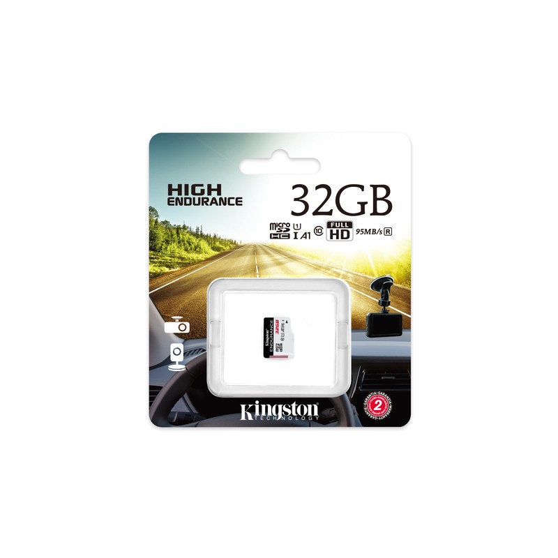 Kingston microSD 32GBHigh Endurance microSD,95MB/s,30MB/s