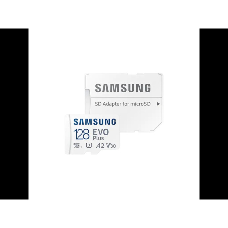 Samsung MicroSD 128GB EVO Plussa adapteromUp to 160MBs