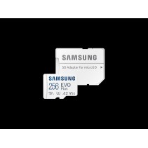 Samsung MicroSD 256GB EVO Plussa adapteromUp to 160MBs