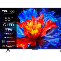 TCL 55"P8K 4K QLED TV 144HzGoogle TV Motion Clarity ProGame Master Onkyo 2.1