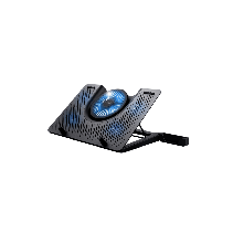 Trust Quno Cooling Stand LED GXT 1125 Laptop cooling stand sa 5 ventilatora + stalak za telefon