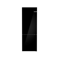 BOSCH XXL Samostojeći Serie 6|No Frost, 203 X 70, CRNIStaklena vrata, PerfectFit