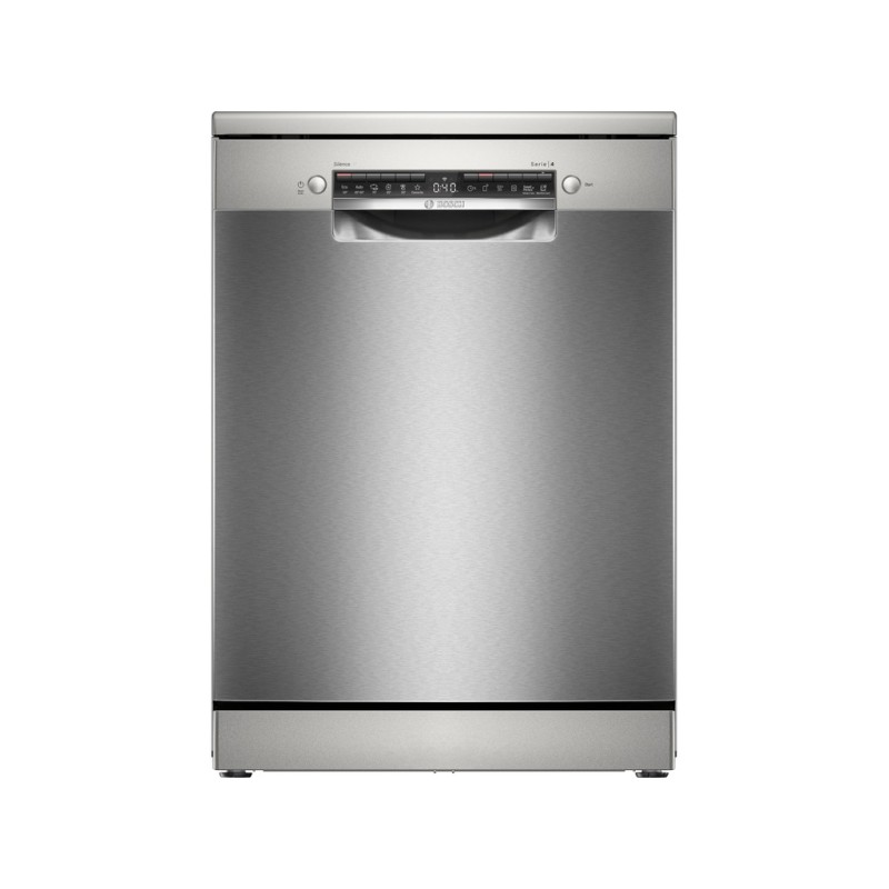 BOSCH perilica posuđa Serie 4|Brušeni Čelik ,D, 14 setova,9L,46dB, Escajg ladica, Old: SMS4HVI33E