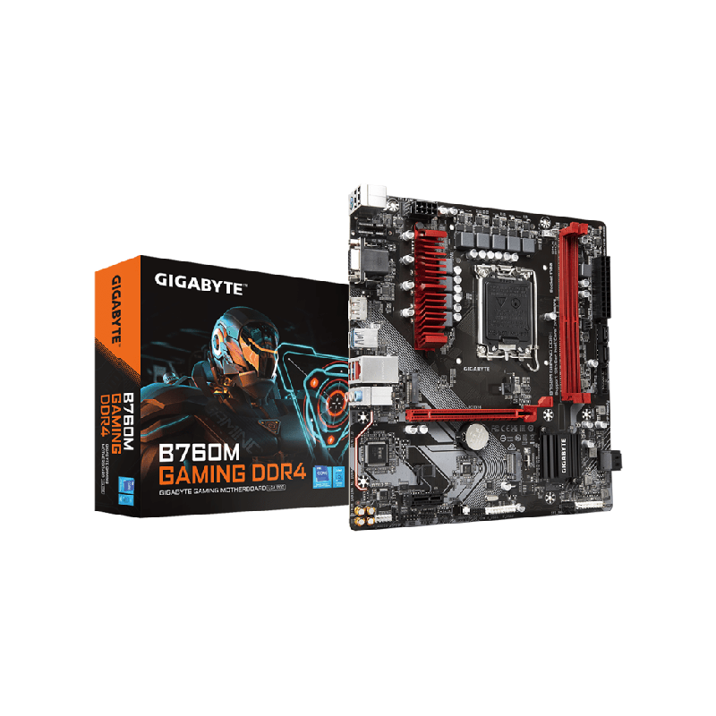 Gigabyte MB B760M GAMING DDR4LGA1700 2xDDR4 2xM.2 4xSATA8xUSB HDMI, DP mATX