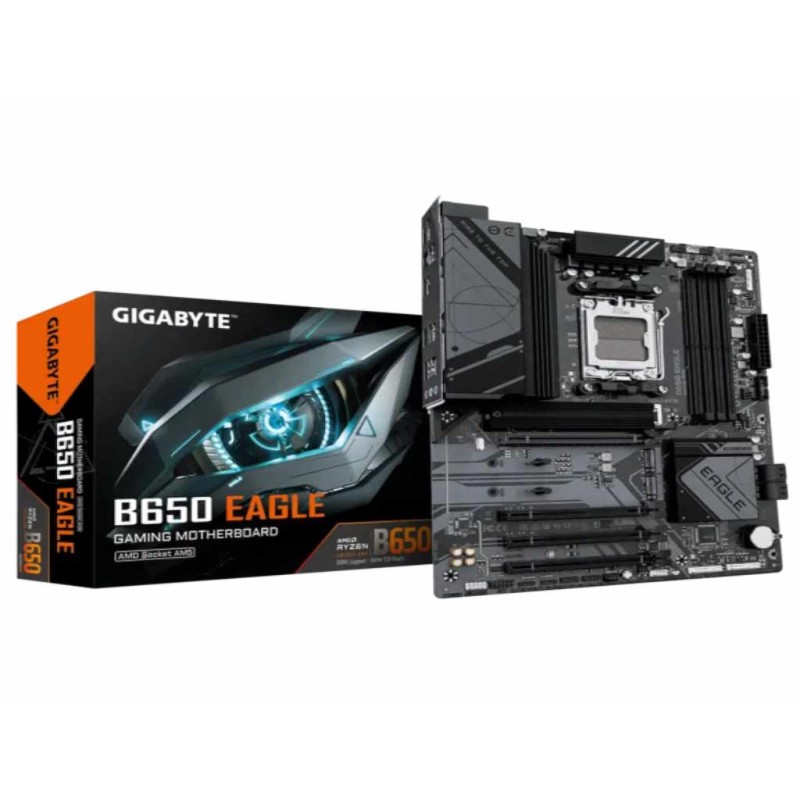 Gigabyte MB B650 EagleAM5 4xDDR5 up to 256GB,(up to 7600MHz) 4x SATA,3xM.2, DP, HDMI