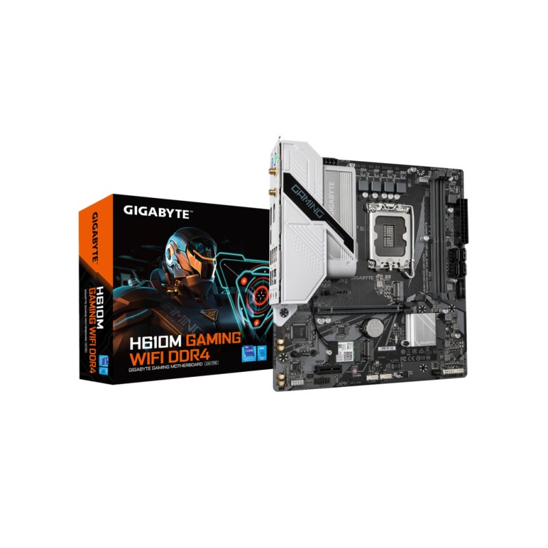 Gigabyte H610M Gaming WF DDR4LGA 1700 2xDDR4 2xM.2,4xSATA6xUSB 2xDP, 1xHDMI mATX