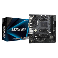 ASROCK MB A520-HDV, AM42xDDR4, 4xSATA, M.2, RAIDVGA, HDMI, Micro ATX