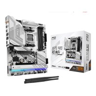 ASROCK MB X870 PRO RS WIFIAMD X870, 4xDDR5, 3xM.24xSATA, WIFI7, USB4, RAID, ATX, 2.5G LAN