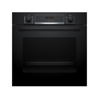 BOSCH pećnica Serie 4| CRNA,A, 71L,8 programa, Piroliza, Dodavanje pare