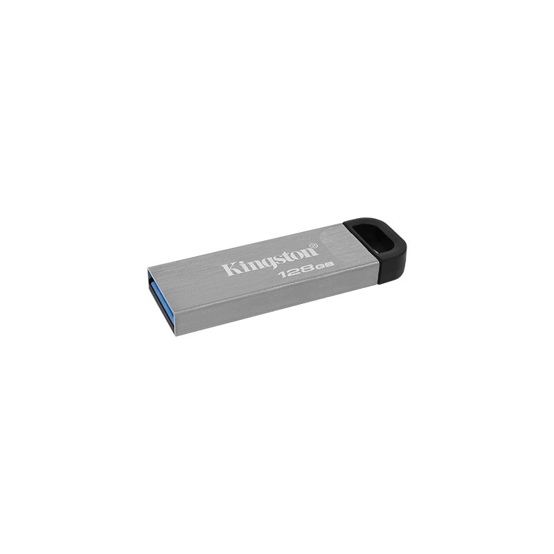 Kingston FD 128GB USB3.2 DTKNDataTraveler KysonStylish Capless Metal Case,r/w:200/60MBs