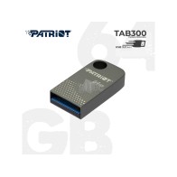 Patriot Tab300 64GB USB 3.2Gen 1, Type-A, 120MB/sDark Shadow