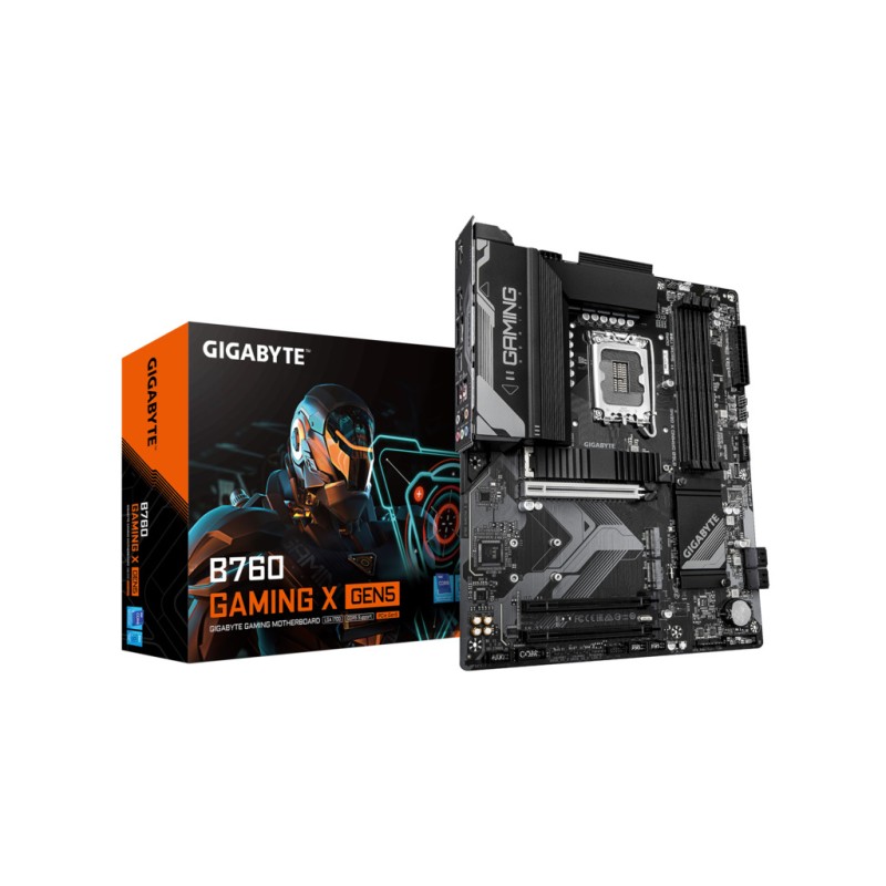 Gigabyte MB B760 Gaming X GEN5LGA1700 4xDDR5 3xM.2 4xSATA 8xUSB DP HDMI ATX