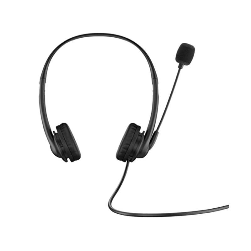 HP USB Stereo Headset G2 (428K6AA) – USB slušalice s mikrofonom, digitalni zvuk, poništavanje šuma i kontrola zvuka.