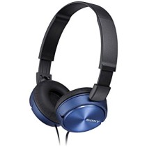 Sony MDR‑ZX310 plave on‑ear slušalice, 9 mm driver, 8‑22 kHz, 1,2 m kabel