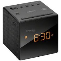 Sony ICFC1B.CED crni – Radio alarm, alarm clock, baterija, 2.3‑2.4 GHz