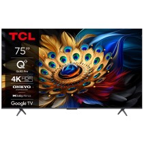 TCL 75"C655 4K QLED TVGoogle TV QLED pro 120HZMotion clarity pro HDMI 2.1 2.1 ONKYO