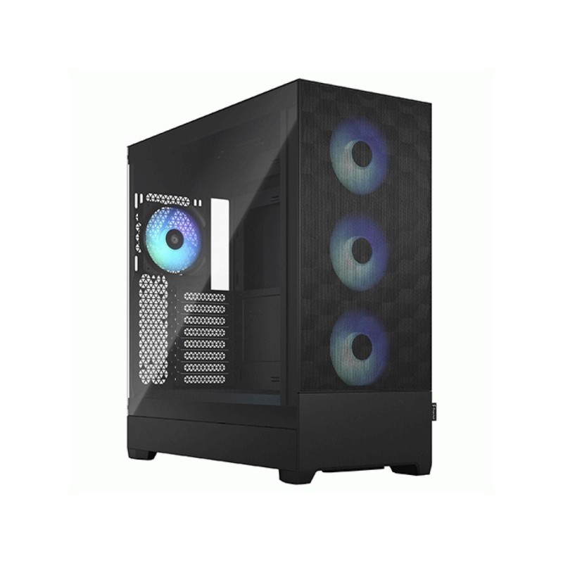 Fractal Design Pop XL Air RGB E-ATX, TG, Full tower, Black 4x 120mm RGB fans