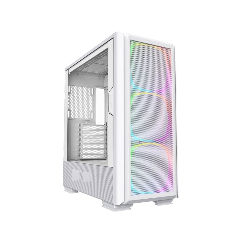 Inter‑Tech SKY TWO GX (W) – Bijela TG srednja torba, E‑ATX, 3 × 140 mm ARGB ventilatora Inter‑Tech SKY TWO GX (W) – Bijela TG srednja torba, E‑ATX, 3 × 140 mm ARGB ventilatora