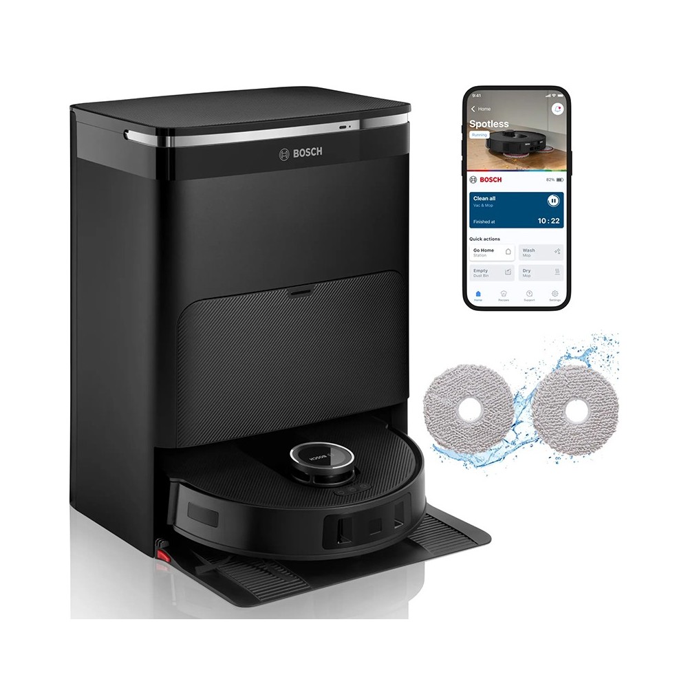 Bosch BCRDW3B Spotless MAX – robotski usisivač, 11 000 Pa usisna snaga, 360° LiDAR navigacija Bosch BCRDW3B Spotless MAX – robotski usisivač, 11 000 Pa usisna snaga, 360° LiDAR navigacija
