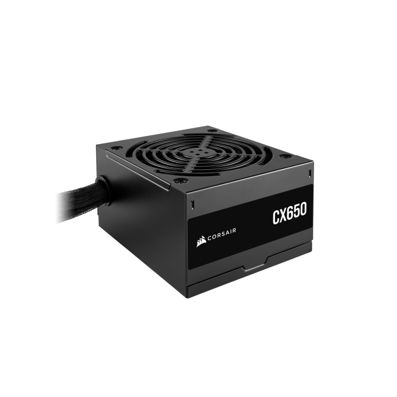 Corsair CX650 650 W 80 PLUS Bronze napajanje – 120 mm ventilator, 2 x PCIe, 3 x SATA, ATX kompatibilno.