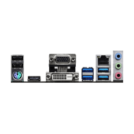 ASRock B550M-HDV micro ATX AMD B550, AM4, 2 x DDR4, VGA/DVI/HDMI, 1 x M.2