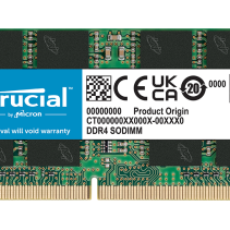Crucial 16 GB DDR4 3200 MHz SO‑DIMM (CT16G4SFRA32A)