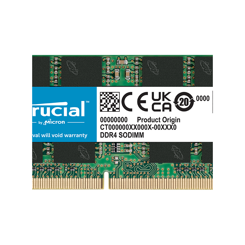 Crucial 16 GB DDR4 3200 MHz SO‑DIMM (CT16G4SFRA32A)