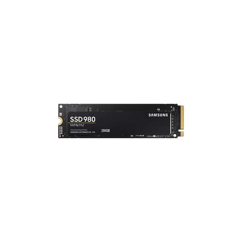 Samsung SSD 980 250 GB NVMe M.2 PCIe 3.0 x4 – 3500 MB/s čitanje, 3000 MB/s pisanje