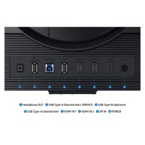 Samsung Odyssey G70F 27” 4K 360 Hz IPS 1 ms 350 cd/m² DP2/HDMI 2×USB 3.2 HAS