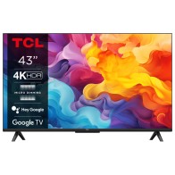 TCL 43" V6B 4K Smart TV – Google TV, HDR10/HLG, HDMI 2.1, Game Master 2.0, Dolby Audio