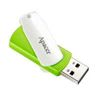 Apacer AP32GAH335G-1 32 GB USB 2.0 flash pogon – zelena
