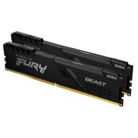 Kingston Fury Beast DDR4 16 GB (2 × 8 GB) 3600 MHz CL17 288‑pin DIMM